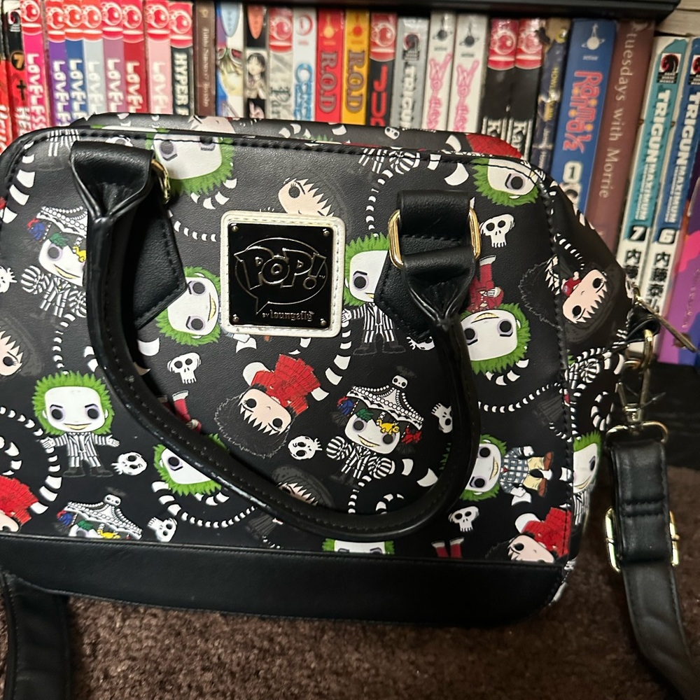 Loungefly Beetlejuice funkopop purse